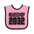 thumbnail image 1 of Inktastic class of 2032 Boys or Girls Baby Bib, 1 of 4
