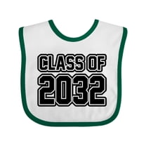 Inktastic class of 2032 Boys or Girls Baby Bib