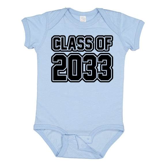 Inktastic class of 2033 Boys or Girls Baby Bodysuit