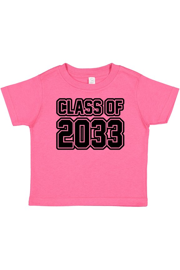 class of 2033 Boys or Girls Baby T-Shirt
