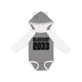 thumbnail image 1 of Inktastic class of 2033 Boys or Girls Long Sleeve Baby Bodysuit, 1 of 5