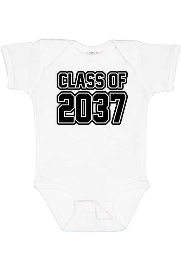 class of 2037 Boys or Girls Baby Bodysuit