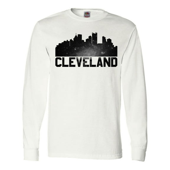 Inktastic cleveland skyline Long Sleeve T-Shirt