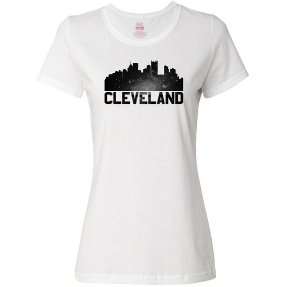 Inktastic cleveland skyline Women's T-Shirt