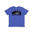 thumbnail image 1 of Inktastic cleveland skyline Youth T-Shirt, 1 of 5