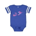 thumbnail image 1 of Inktastic hummingbird flying swirl Girls Baby Bodysuit, 1 of 5
