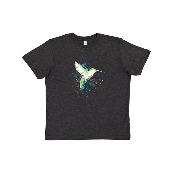 Inktastic hummingbird paint splatter Youth T-Shirt