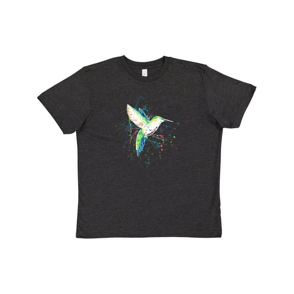 Inktastic hummingbird paint splatter Youth T-Shirt