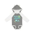 thumbnail image 1 of Inktastic i'm the big sister Girls Long Sleeve Baby Bodysuit, 1 of 5