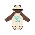 thumbnail image 1 of Inktastic i'm the big sister Girls Long Sleeve Baby Bodysuit, 1 of 5