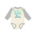 thumbnail image 1 of Inktastic i'm the big sister Girls Long Sleeve Baby Bodysuit, 1 of 5