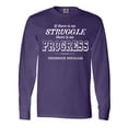 thumbnail image 1 of Inktastic "if There is No Struggle, There is No Progress." Frederick Douglass Long Sleeve T-Shirt, 1 of 5