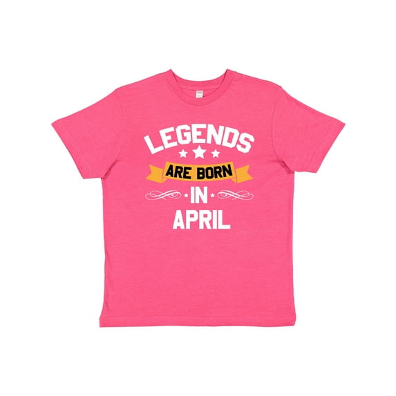 Inktastic legends are born in april Youth T-Shirt