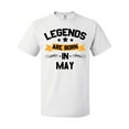 thumbnail image 1 of Inktastic legends are born in may T-Shirt, 1 of 5
