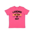 thumbnail image 1 of Inktastic legends are born in may Youth T-Shirt, 1 of 5