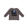 thumbnail image 1 of Inktastic my 1st hockey season Boys Long Sleeve Toddler T-Shirt, 1 of 5