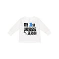 thumbnail image 1 of Inktastic My 1st Lacrosse Season Boys Long Sleeve Toddler T-Shirt, 1 of 5