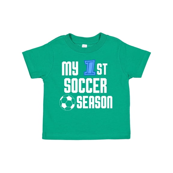 Inktastic my 1st soccer season Boys Toddler T-Shirt