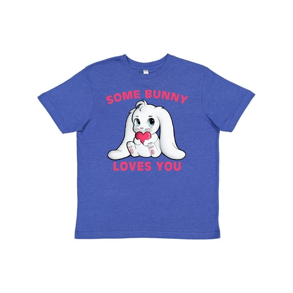 Inktastic some bunny loves you Youth T-Shirt