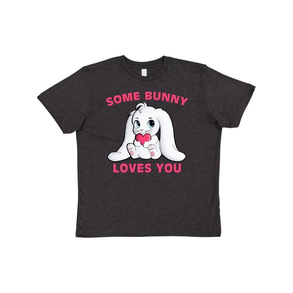 Inktastic some bunny loves you Youth T-Shirt