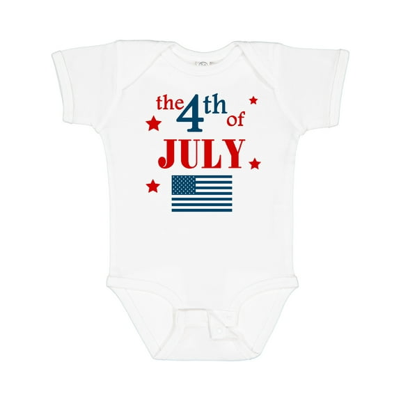 Inktastic the 4th of July- Boys or Girls Baby Bodysuit