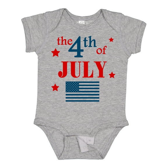 Inktastic the 4th of July- Boys or Girls Baby Bodysuit