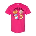 thumbnail image 1 of Inktastic 'tis the Season Baseball and Snacks T-Shirt, 1 of 5