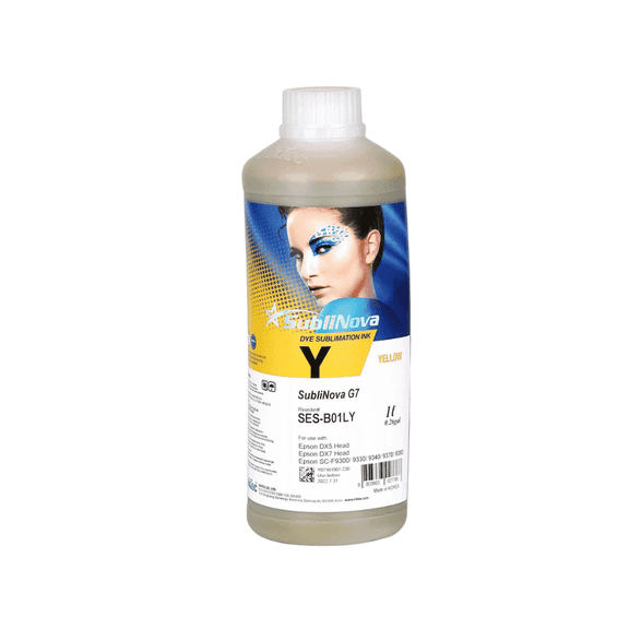 Inktec Sublimation Ink-SubliNova G7-Yellow Ink for Digital Textile Printing