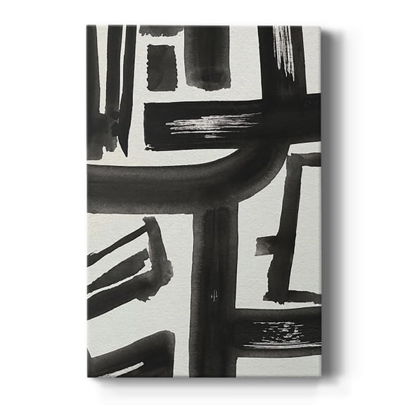 Inkwell Intersect II Premium Gallery Wrapped Canvas - Ready to Hang