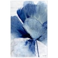 thumbnail image 1 of Inky Flower II Washable Blue Art Area Rug size 5'x8', 1 of 7