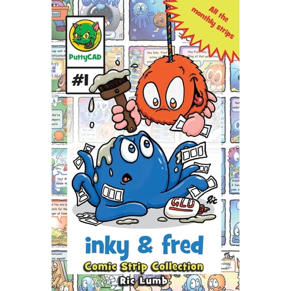 Inky & Fred Comic Strip collection (Paperback)