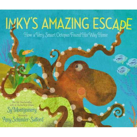 Pre-Owned Inky's Amazing Escape: How a Very Smart Octopus Found His Way Home (Hardcover) 1534401911 9781534401914