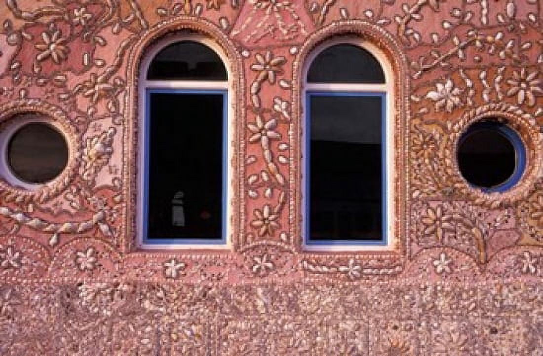 Inlaid Shells Adorn Restaurant Walls Morocco Canvas Art - John & Lisa Merrill DanitaDelimont (36 x 24)