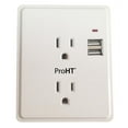 thumbnail image 1 of Inland 2 Outlet Tall Tap with 2 charging USB total 2.1A, 1 of 2