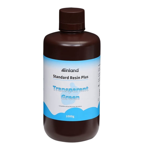 Inland 405nm LCD UV Curing Resin Standard Photopolymer Resin Green