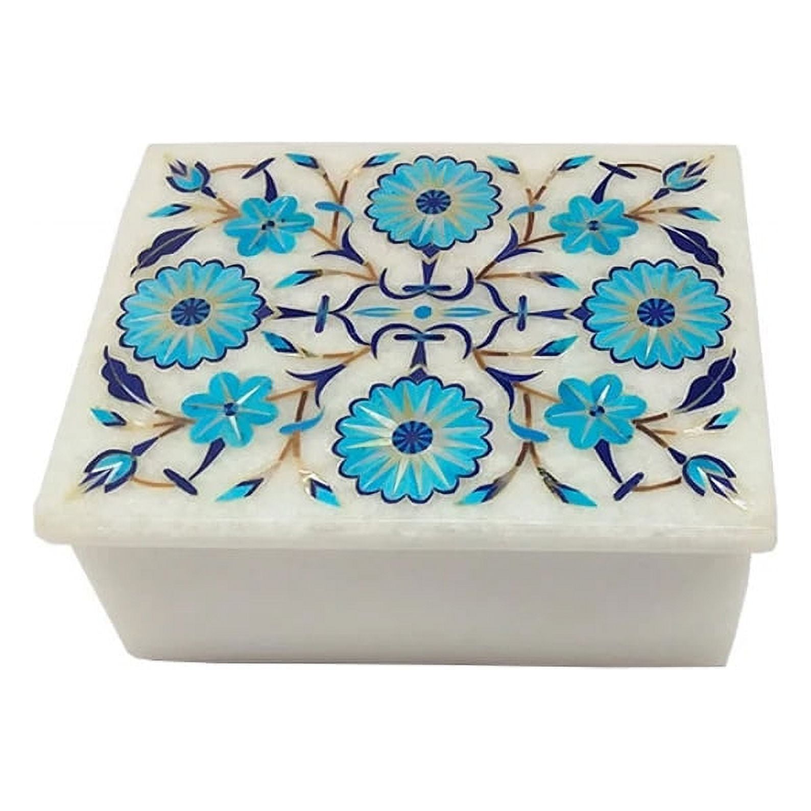最終SALE☆ラス1即納【Anthro】Marble Inlay Jewelry Box Inlay-Marble-Jewelry-Box-