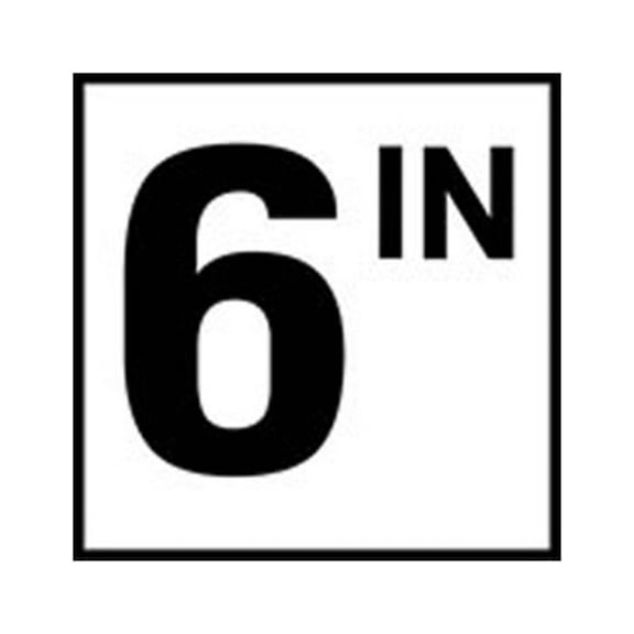 Inlays C620506 6" x 6" 6 IN Printed Deck Ceramic Tile