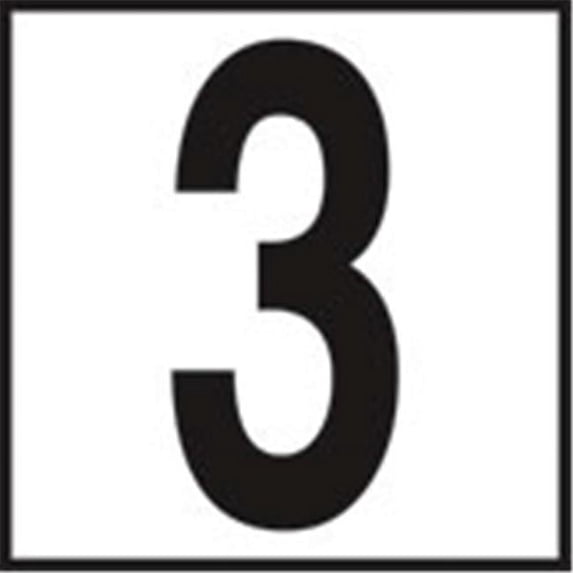 Inlays Inc CC621030 6 in. Non Skid Ceramic Tile 3, 5 in. Size Number