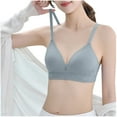 thumbnail image 1 of Inleife Bras for Women No Wire Fashion Comfortable Woman's Lace Beauty Back Strap Wrap Plus Size Bra, 1 of 3
