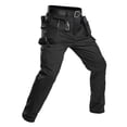thumbnail image 1 of Inleife Men's Cargo Pants Waterproof Outdoor Multi-Pockets Hiking Work Trousers with Zipper, 1 of 6