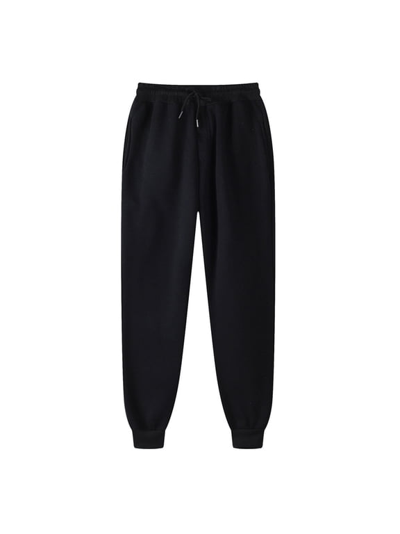 Women's Winter Pants Sweatpants Hip-Hop Pants Solid Color Casual Joggers