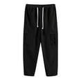 thumbnail image 1 of Inleife Mens Pants Plus Size Men's Pants Multiple Pockets Cargo Trousers Work Wear Combat Cargo with Pocket, 1 of 5