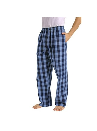 MarCielo Men's Fleece Pajamas, Classic Premium Plaid Flannel Fleece Pajama  Set Sleepwear (L, Blue Big Check) : : Clothing, Shoes & Accessories