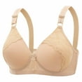 thumbnail image 1 of Inleife Women Everyday Bras Woman Color Thin And Steel Hoop Gathered Breathable Underwear For Daily Bras, 1 of 5