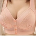 thumbnail image 1 of Inleife Womens Bras No Wire Fashion Comfortable Woman's Lace Beauty Back Strap Wrap Plus Size Bra, 1 of 4