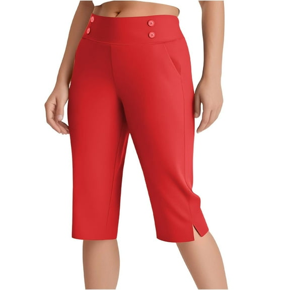 Inleife Womens Oversized Stretch Capris Drying Tight Elastic Comfortable Fitness Pants Yoga Pants for Women