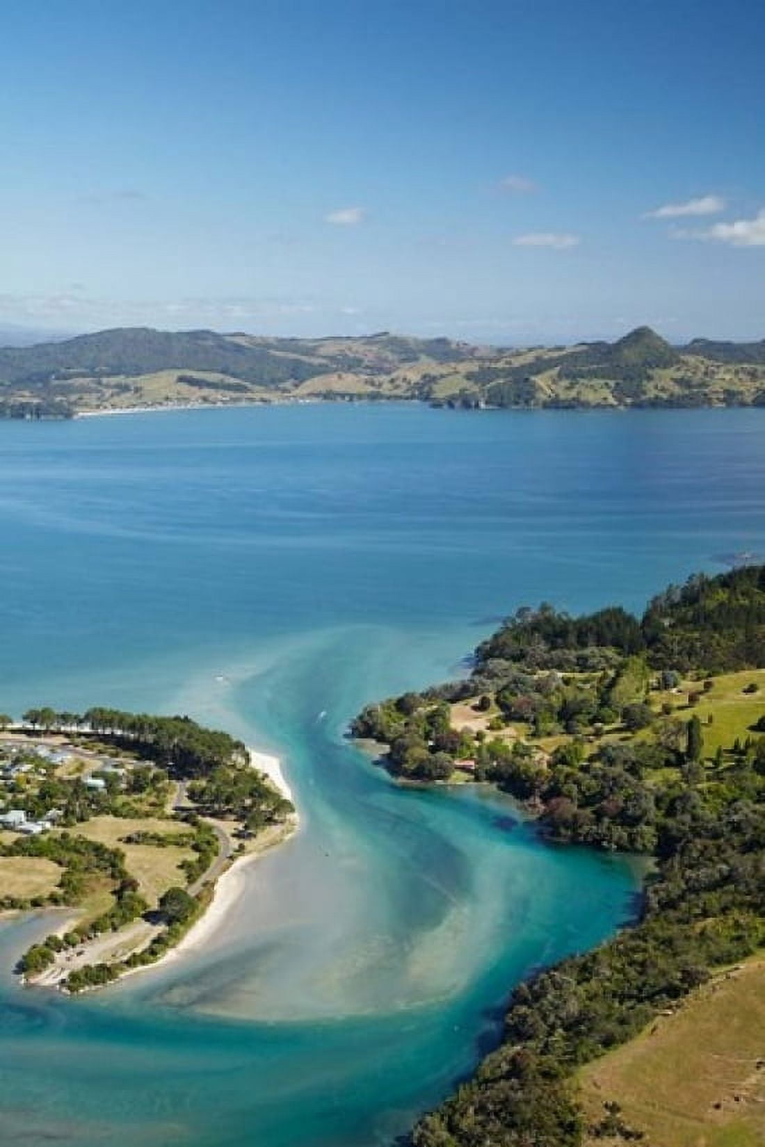 Inlet Cooks Beach Coromandel Peninsula North Island New Zealand Canvas Art - David Wall DanitaDelimont (24 x 36)