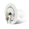 thumbnail image 1 of Inlet Filter Lockable  Water Inlet Filler Dustproof RV Parts Filler Neck RV Boat Camper Trailer White Caravan Accessories ,Durable Material, 1 of 6
