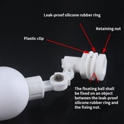 Inlet Float Valve Adjustable Auto Fill Float Ball Valve Water Control Switch For Water Tower Tank
