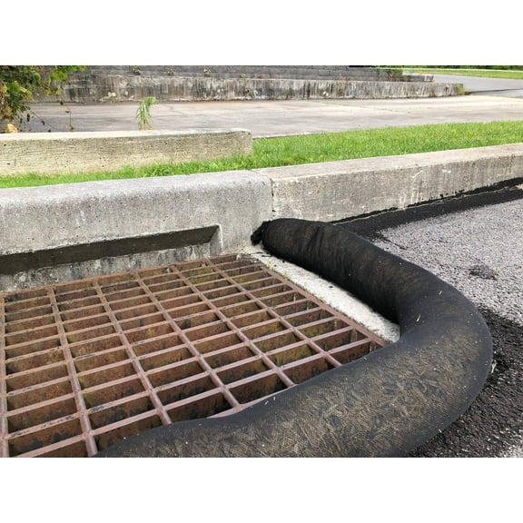 Inlet Protection Sediment Filter Sock by New Pig Black 5' L